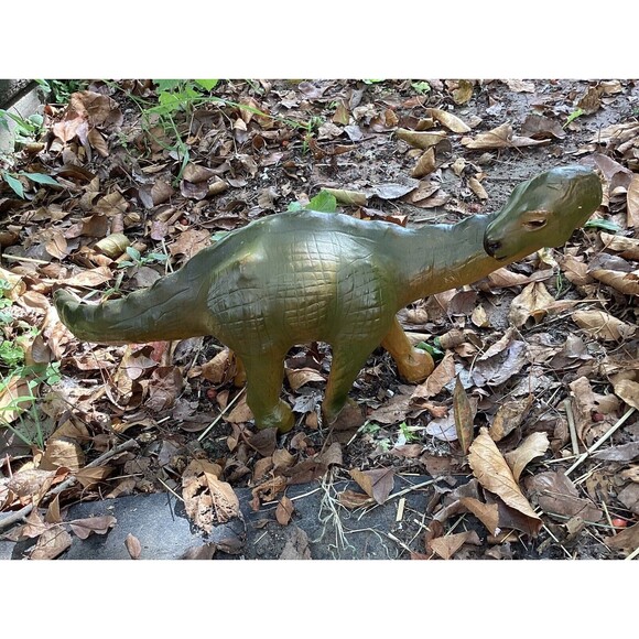 Vintage Long Neck Dinosaur Figure Prehistoric Collectible Toy 18"
